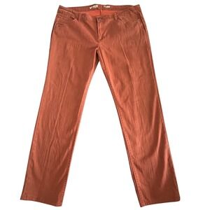 Dream Out Loud Selena Gomez Rust Orange Studded‎ Straight Leg Jeans Size 12